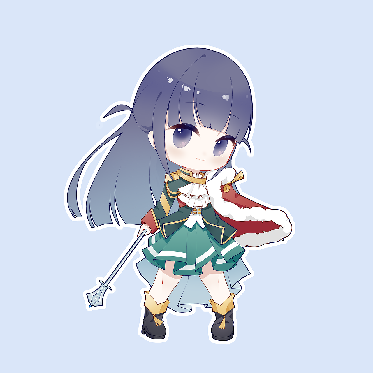 二次元Q版角色练习（图ZMjg2MjYxNzUy） - 其他动漫 - 站酷设计师Formt原创素材 - 站酷ZCOOL