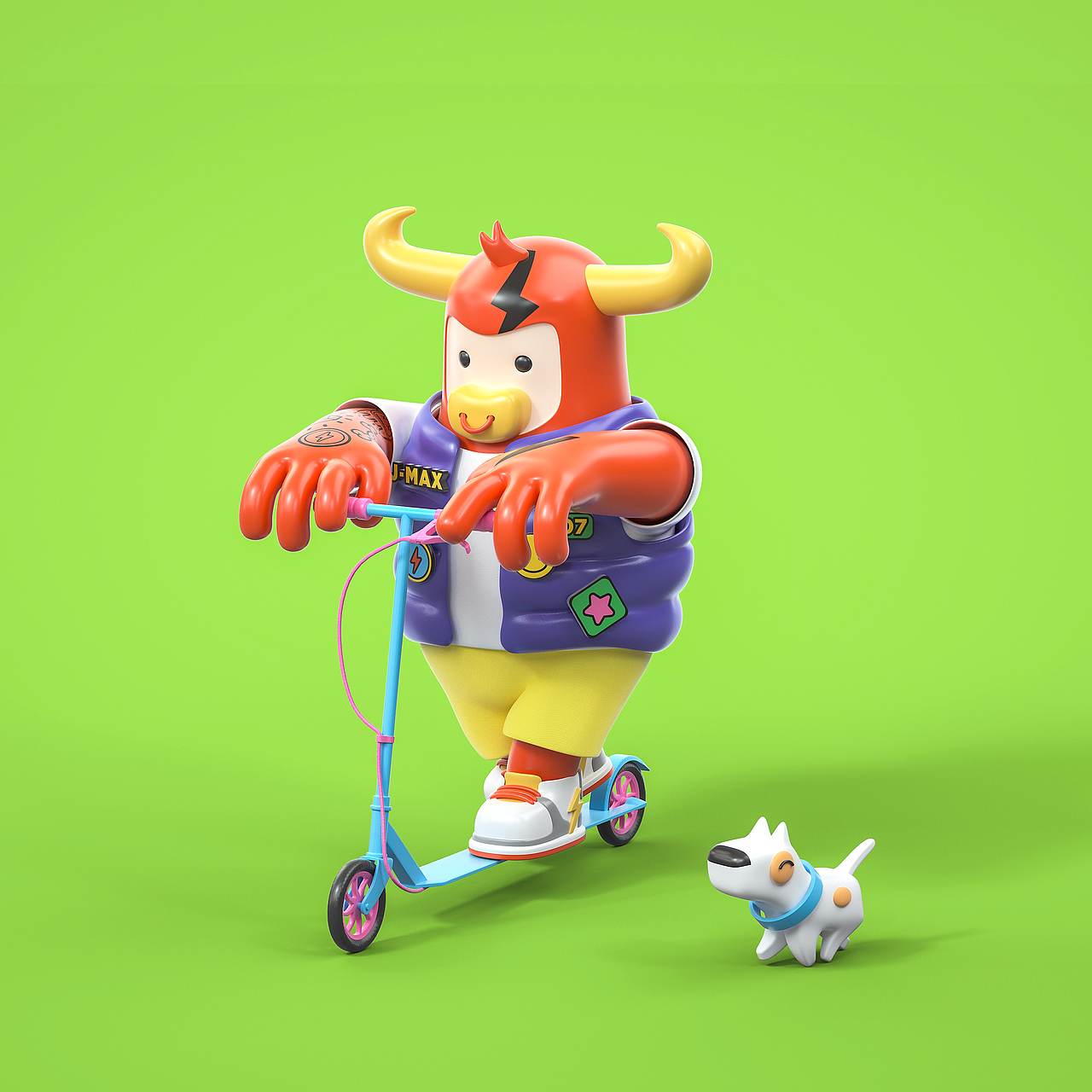 原创IP形象设计|大橘 J-max