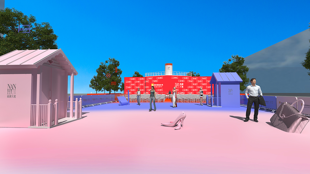 南湖天地开业（图ZMjYxMTg4NDUy） - 场景 - 站酷设计师AO瑞娜原创素材 - 站酷ZCOOL