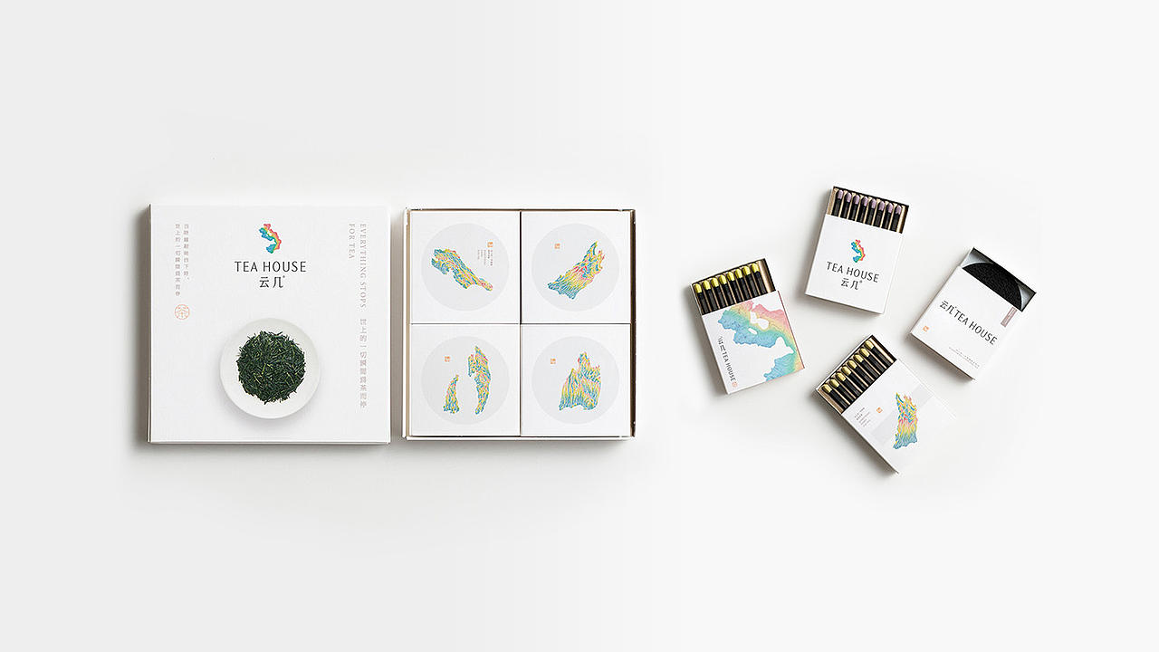 云几TEA HOUSE新茶饮品牌视觉形象设计-西安席设计（图ZMjcwNzM0ODYw） - 品牌 - 站酷设计师席江龙原创素材 - 站酷ZCOOL
