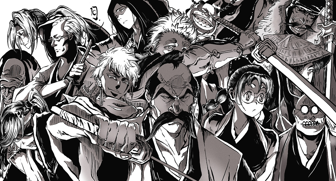 初代护廷十三队（图ZMzIzNjQ3MzMy） - 创作习作 - 站酷设计师LockLJ原创素材 - 站酷ZCOOL