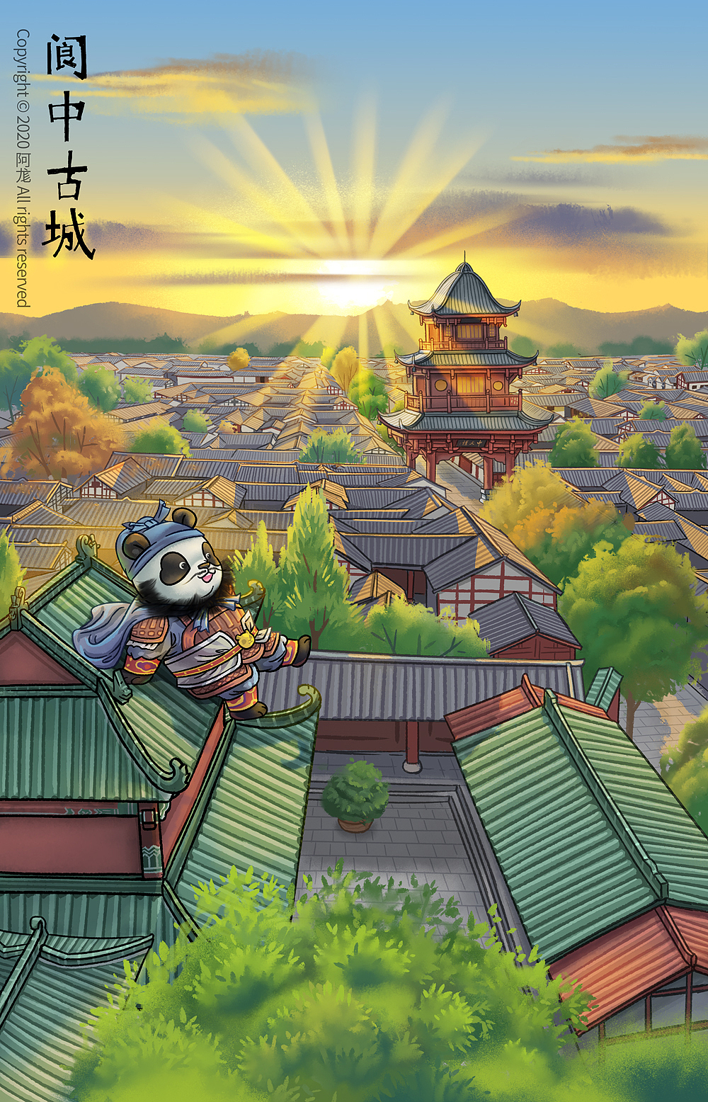 滚阿滚四川旅行故事合集（图ZMjM0MjI2MjQ4） - 艺术插画 - 站酷设计师阿尨原创素材 - 站酷ZCOOL