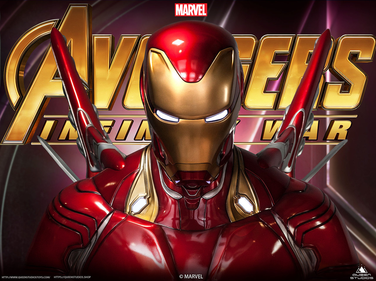 queenstudios钢铁侠mk50正式官图