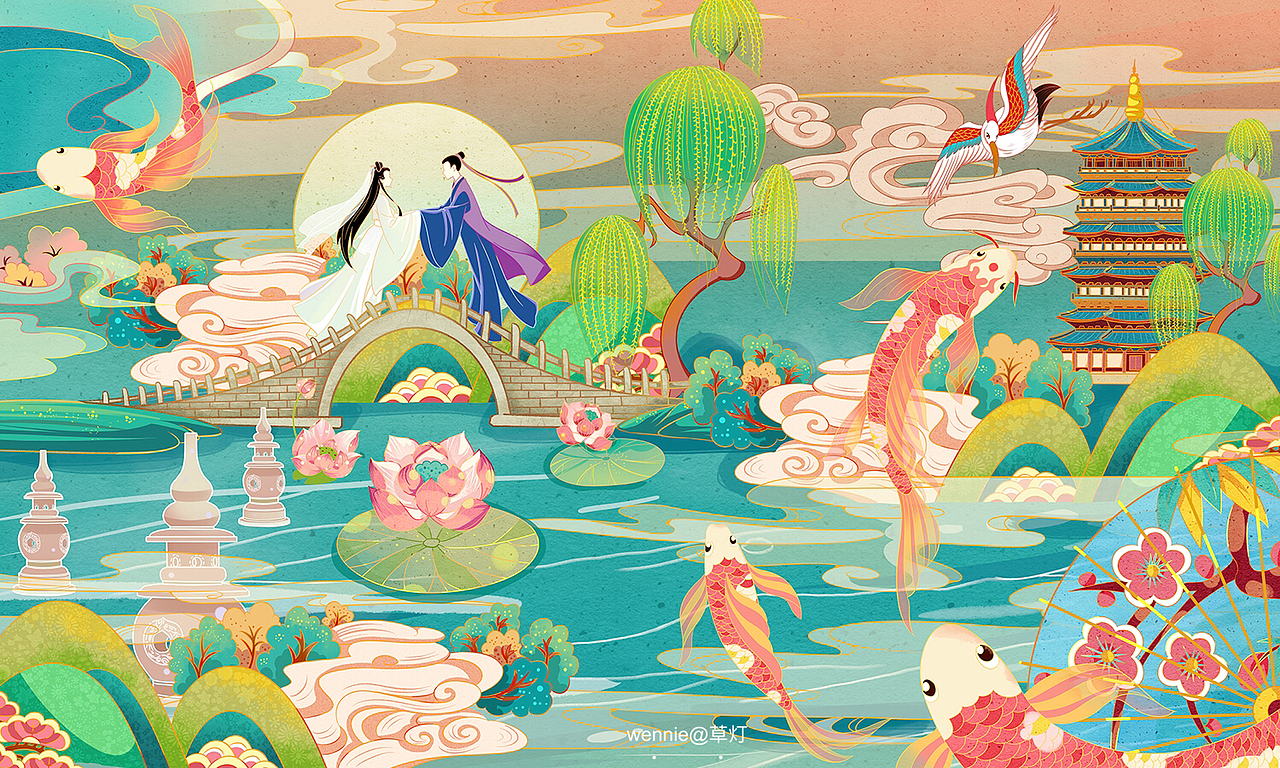 一组白蛇的飞机稿（图ZMTUwNzQ0MTI4） - 创作习作 - 站酷设计师喵美心善草灯原创素材 - 站酷ZCOOL