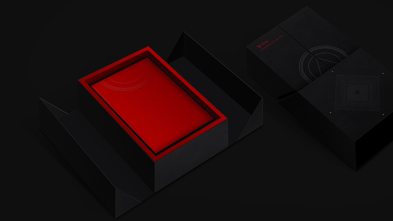 TRON Super Representative Trophy Package Design