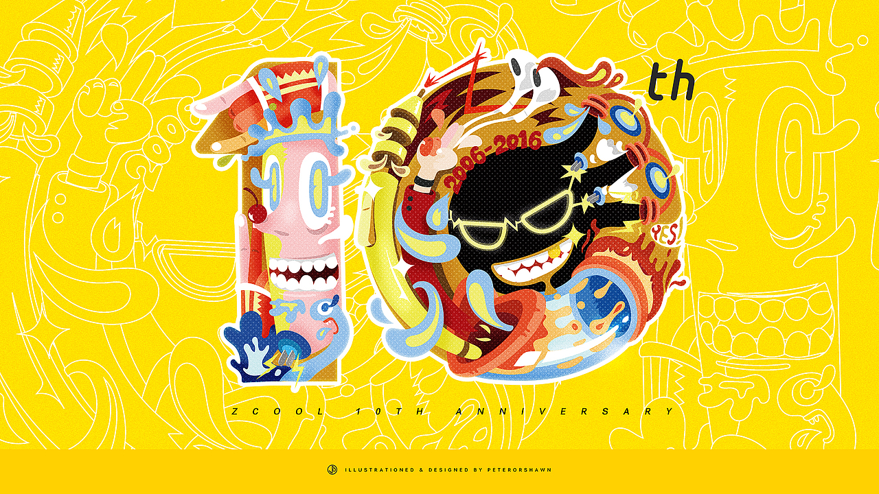 十年站酷 十年热情（图ZNTM5MTEwNzY=） - 创作习作 - 站酷设计师咖喱牛Currynew原创素材 - 站酷ZCOOL
