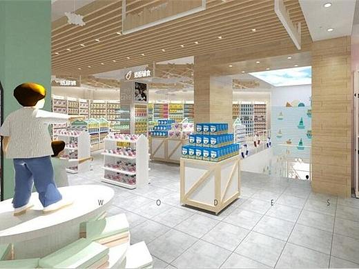 成都母婴店设计/成都母婴店装修/成都母婴店装修公司