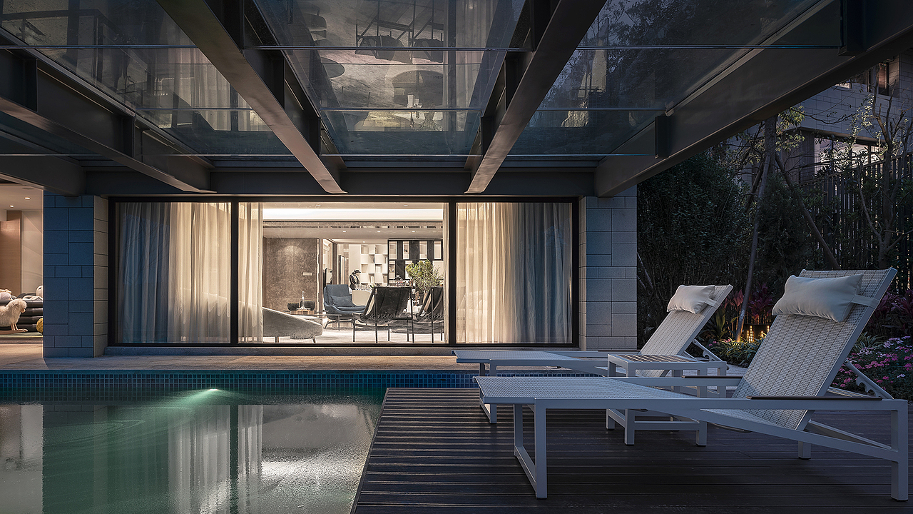 成都优品道黄龙溪谷F2户型别墅 元禾大千软装设计团队（图ZMTIyODA2NDU2） - 家装设计 - 站酷设计师元禾大千原创素材 - 站酷ZCOOL