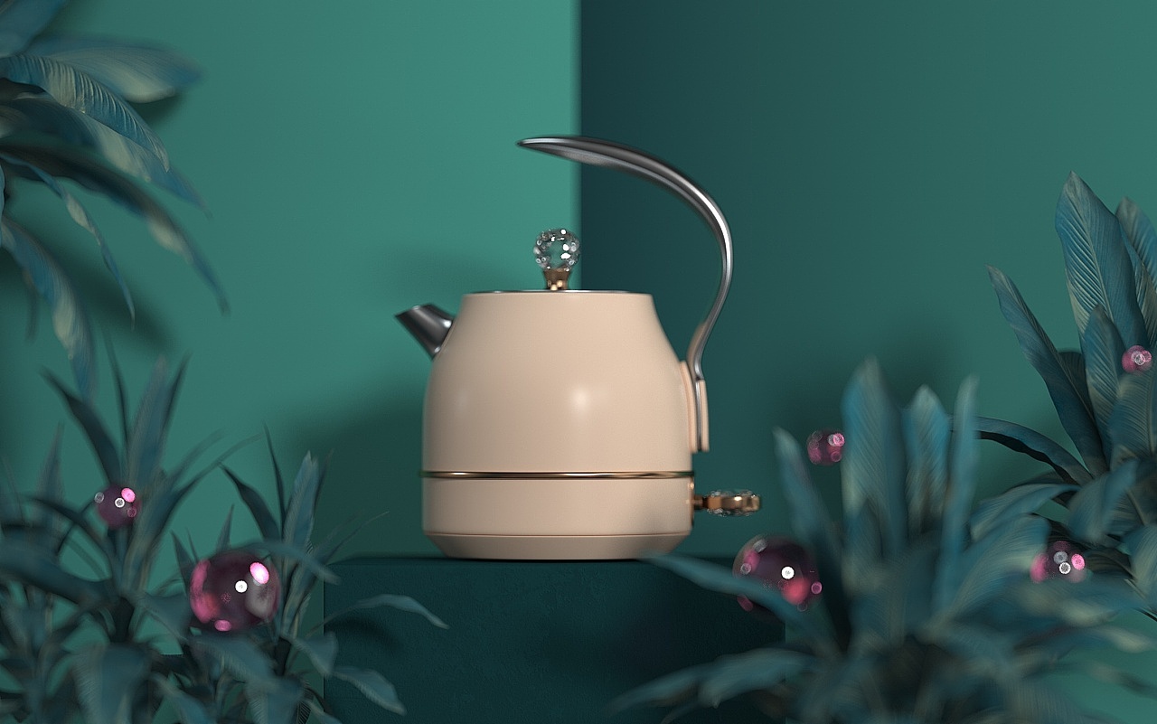 C4D 三维电商场景