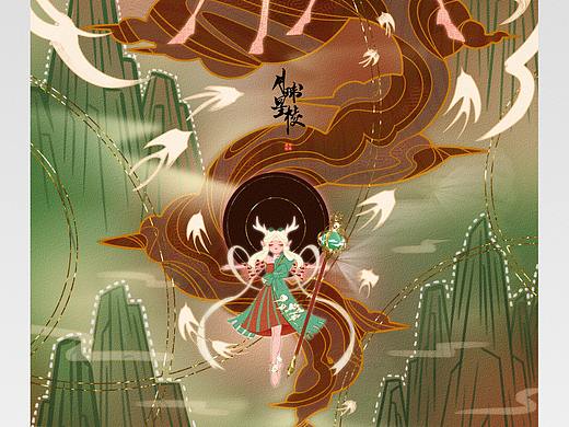 【月球星棱】持续更新的王者荣耀海报系列插画合集~