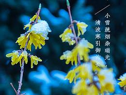 小雪节气移动界面启动页