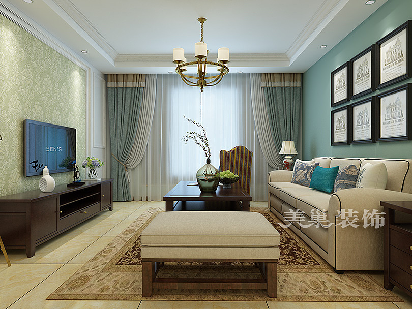 公园里装修样板间设计