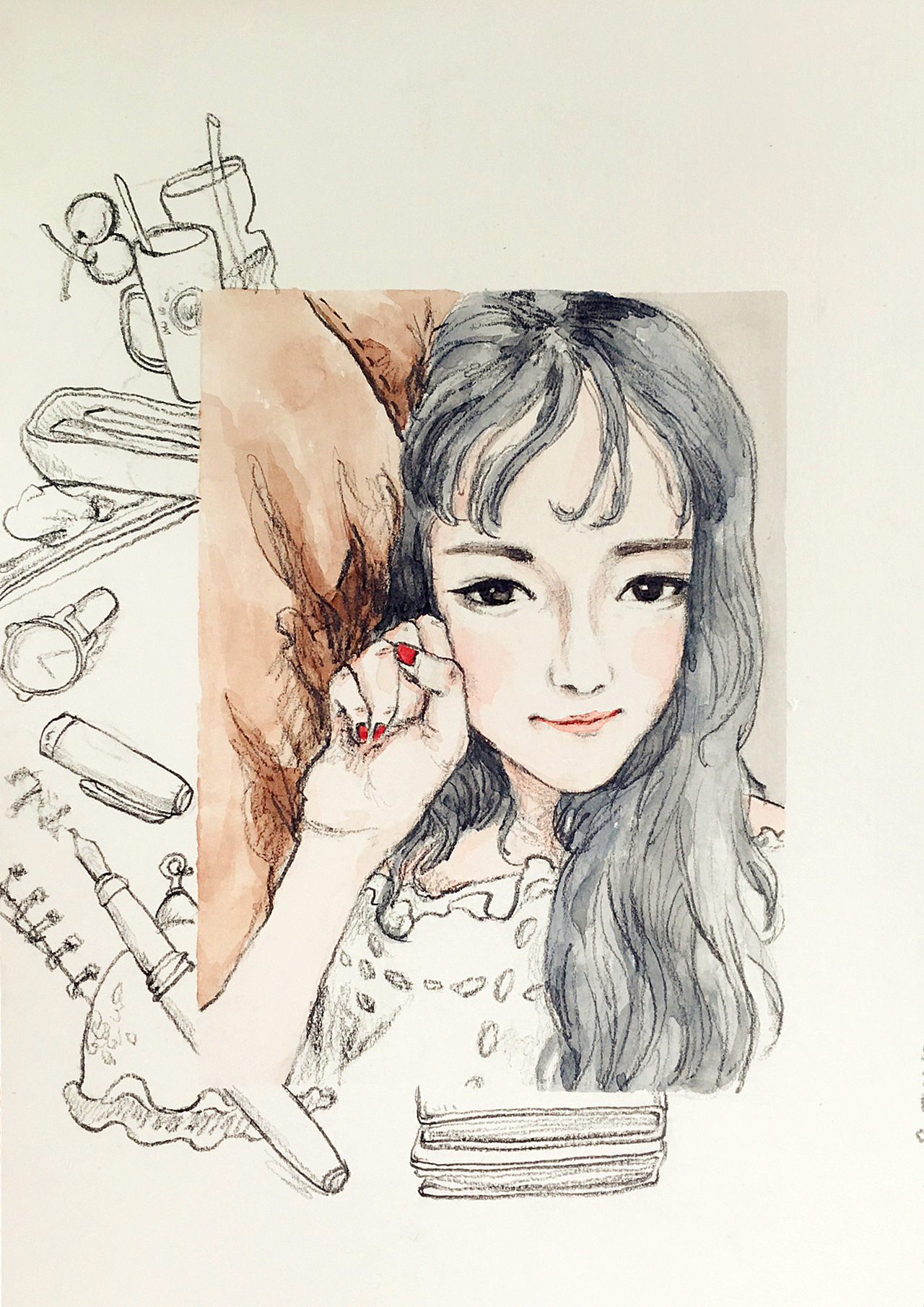 随笔涂涂画画（图ZOTAyODM4NjA=） - 新锐潮流插画 - 站酷设计师Wudi的无敌原创素材 - 站酷ZCOOL