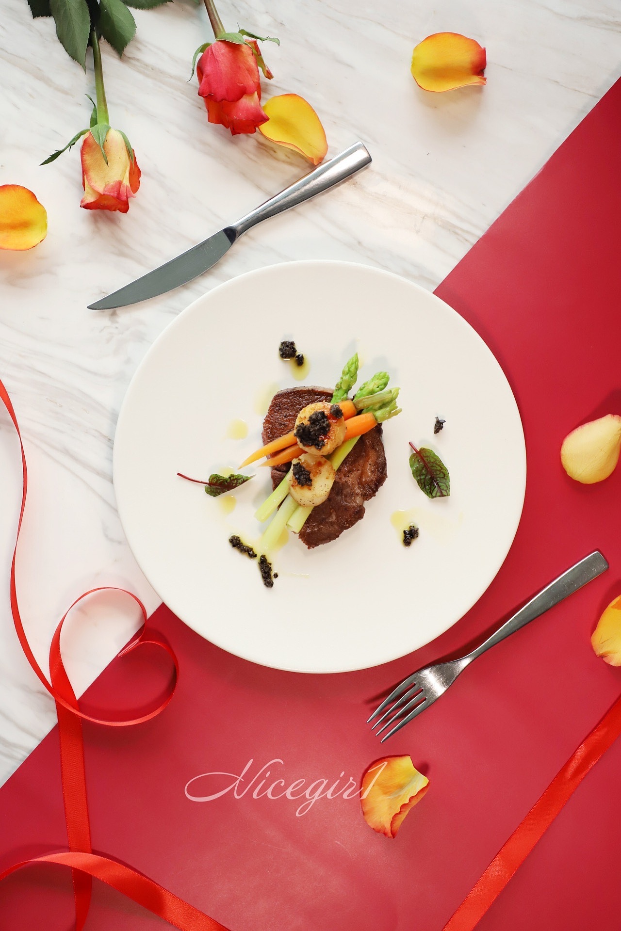 情人节提拉米苏西餐