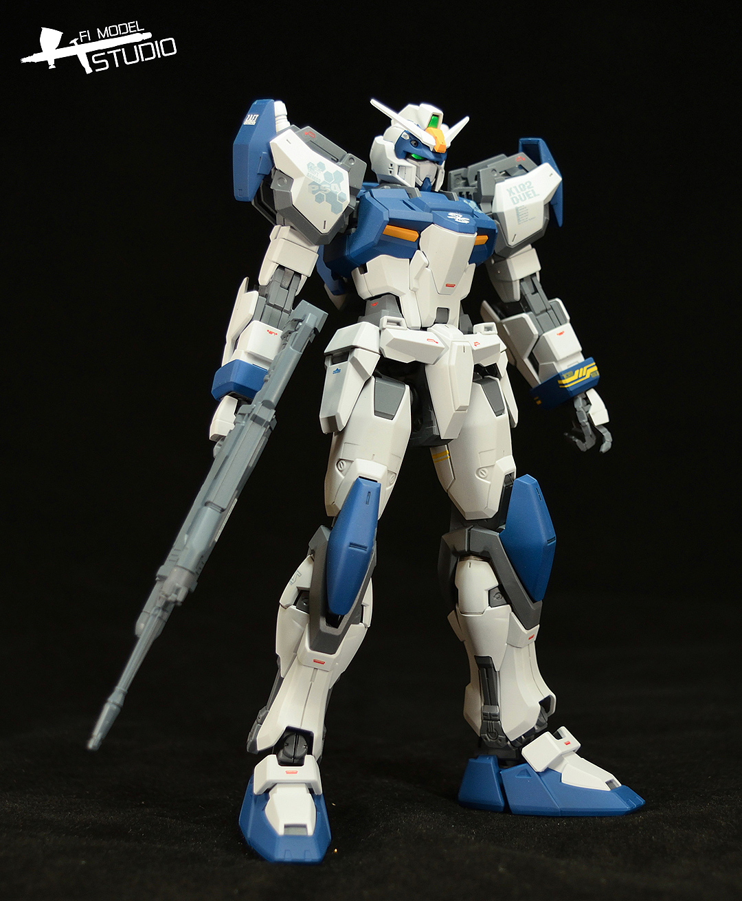 决斗 MG 少女风涂装（图ZMTE3NjE0NTA4） - 手办/模玩 - 站酷设计师pigpigfi原创素材 - 站酷ZCOOL