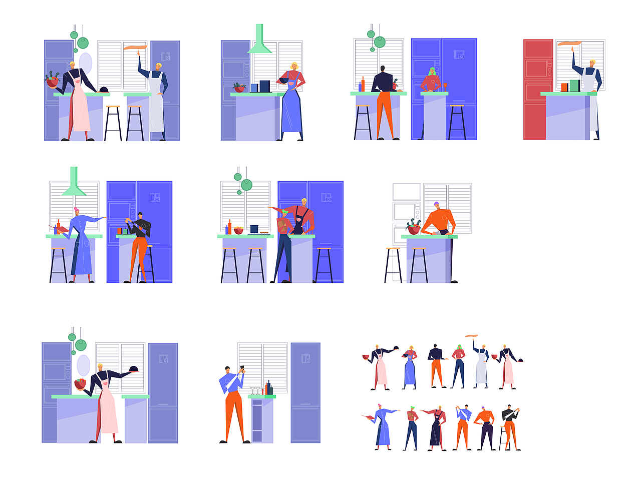 插画设计（图ZMjQwMjMwNTIw） - 商业插画 - 站酷设计师范悠然A原创素材 - 站酷ZCOOL