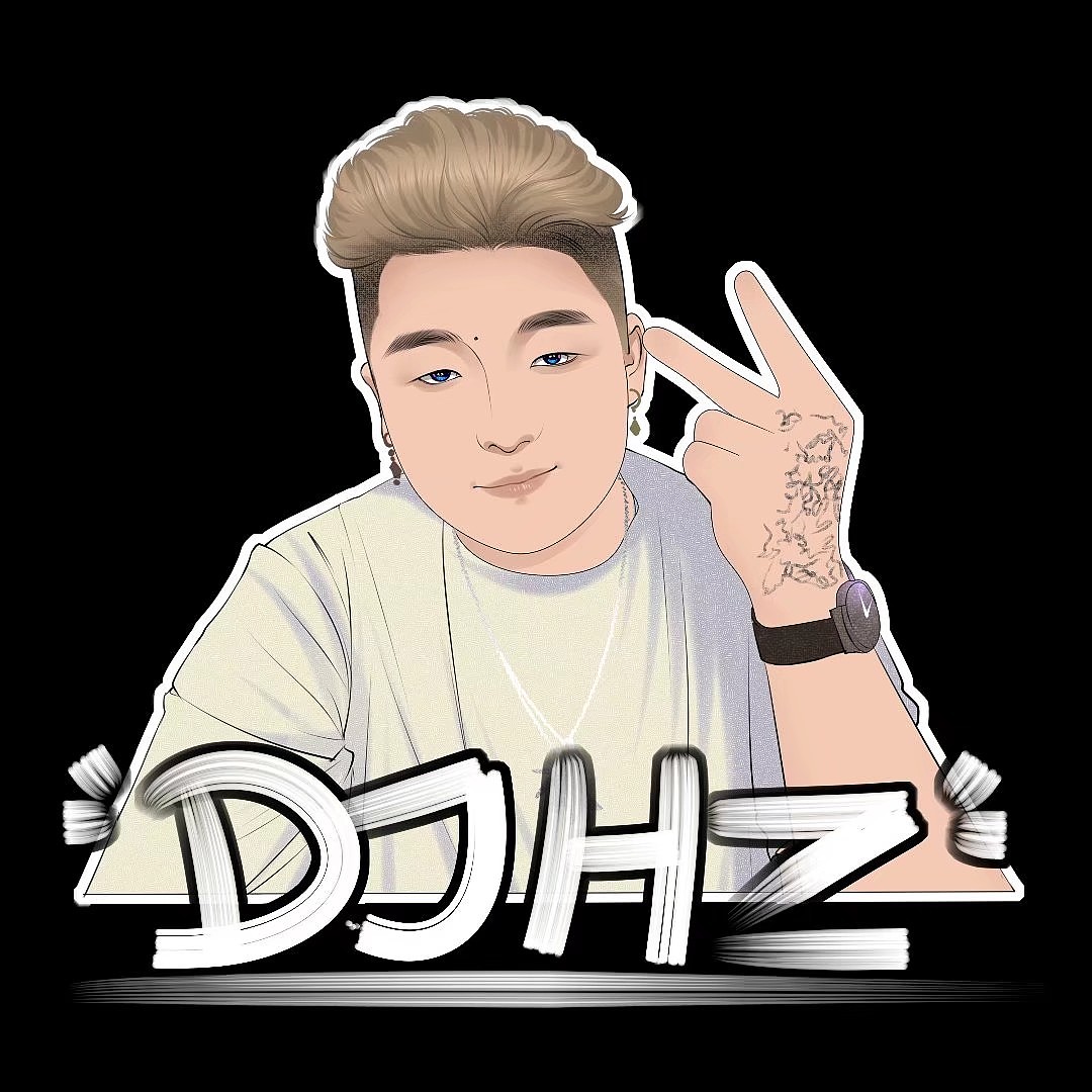 潮酷dj画过的人物肖像欣赏