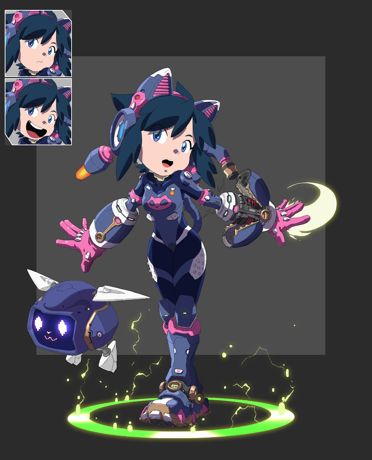 阿里动物园设定小样稿