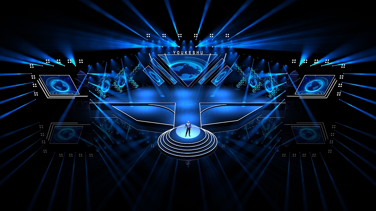 2019年会舞美舞台设计图