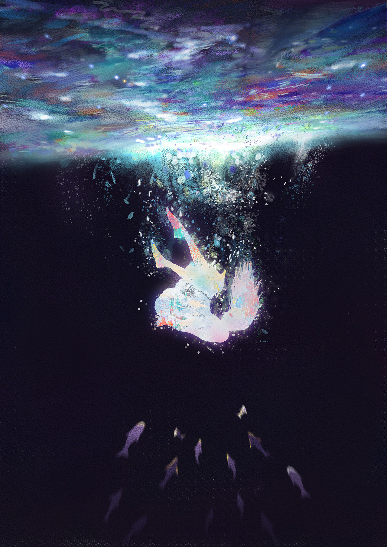 记得当时看悲伤逆流成河这部电影的时候,女主跳河的那个瞬间,让我想到