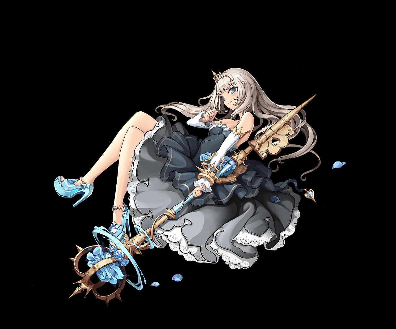 迷失之夜灰姑娘|插画|游戏原画|emrson - 原创作品 - 站酷 (zcool)