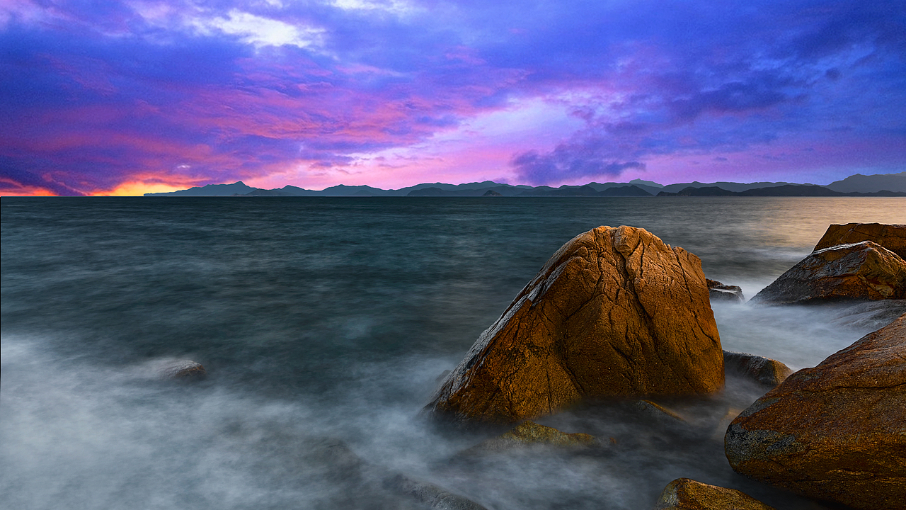 霧鎖斜陽（圖ZMTM0MTYwNTYw） - 風(fēng)光攝影 - 站酷設(shè)計師漢唐行者原創(chuàng)素材 - 站酷ZCOOL