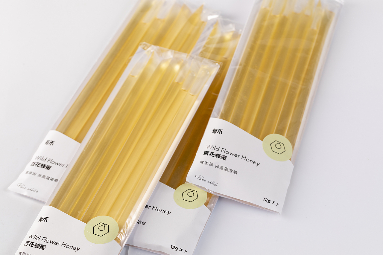 有禾-吸管蜜包装设计（图ZMTg2NzE0NzE2） - 包装 - 站酷设计师徐鹏1988原创素材 - 站酷ZCOOL
