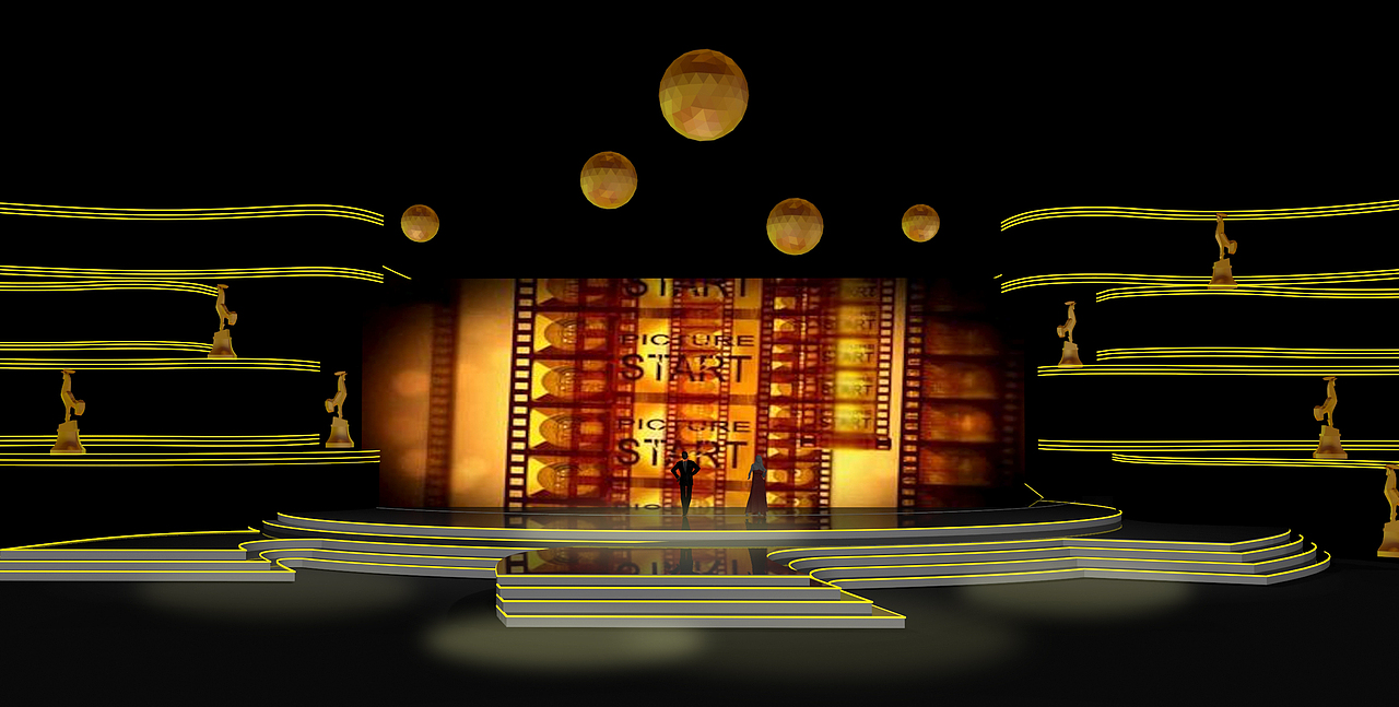 第24届中国金鸡百花电影节颁奖典礼舞美设计（图ZNTA1OTIyMzY=） - 舞台美术 - 站酷设计师finlling原创素材 - 站酷ZCOOL