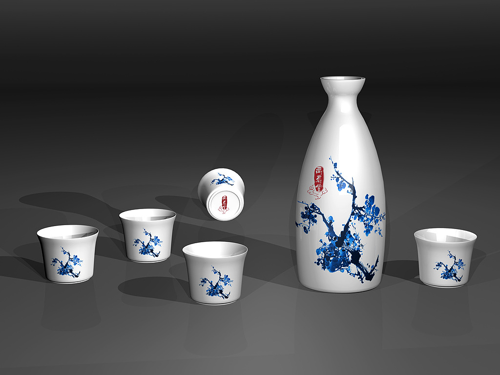 酒具图案设计