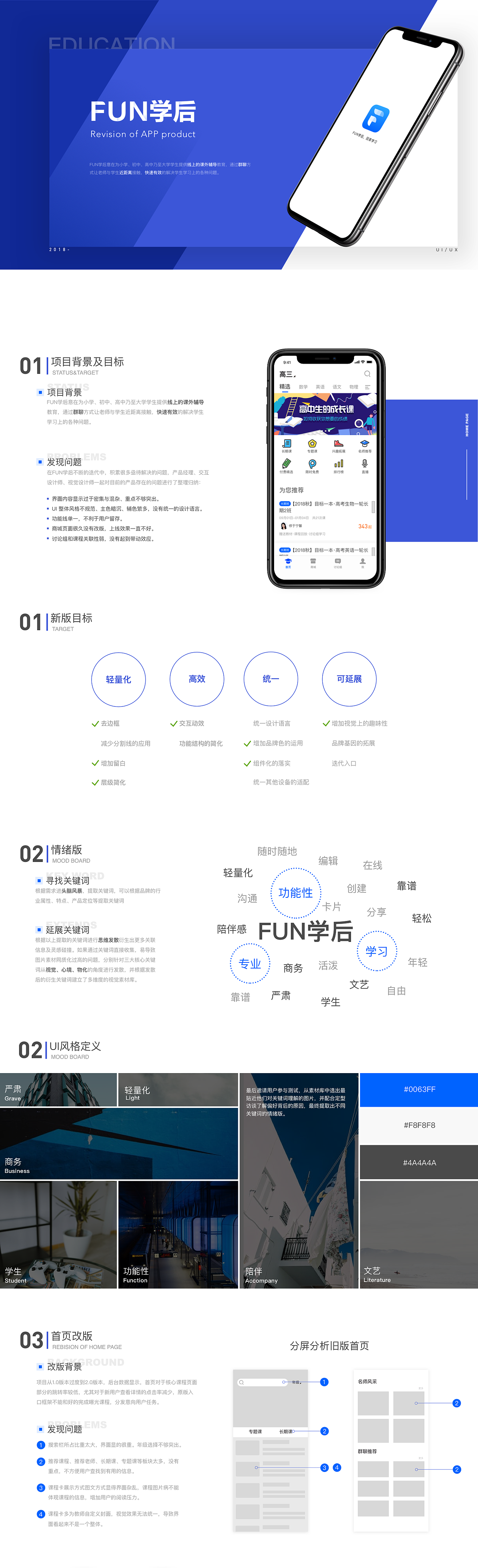 FUN学后 教育APP 改版设计（图ZMTM0MjczODcy） - APP界面 - 站酷设计师二号黑肉原创素材 - 站酷ZCOOL