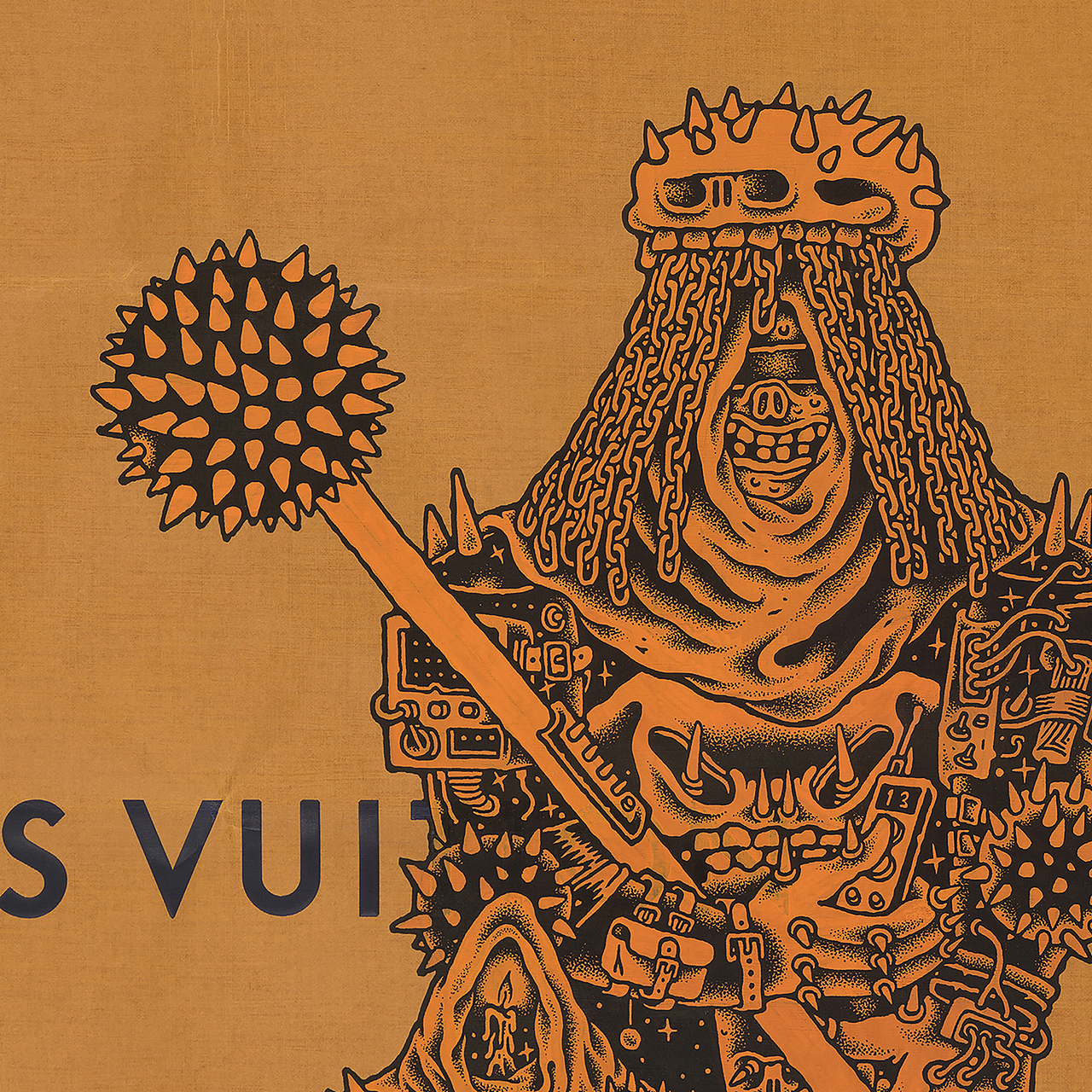 独眼矮子垃圾绘画作品