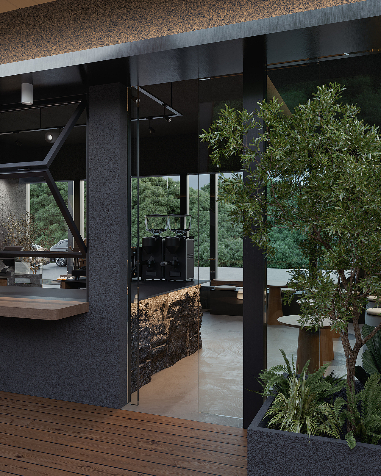 咖啡馆+露营（图ZMzA5OTE1NTI4） - 酒店餐饮设计 - 站酷设计师八千李路云和月原创素材 - 站酷ZCOOL