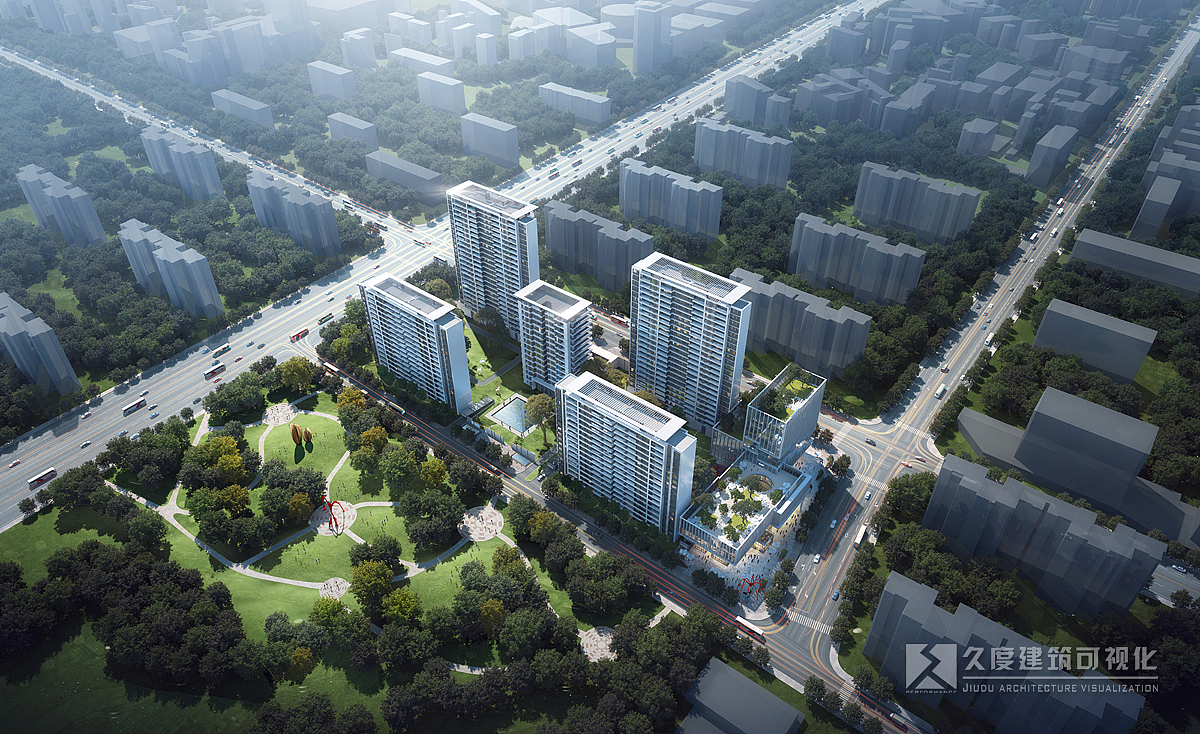 ===成都久度建筑可视化===2020年第一季===（图ZMjA5NTk2ODg4） - 建筑设计 - 站酷设计师Z30987842原创素材 - 站酷ZCOOL