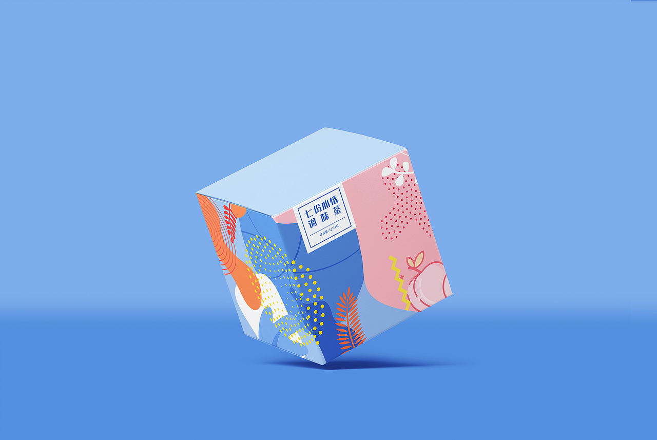 “7天心情茶”包装设计