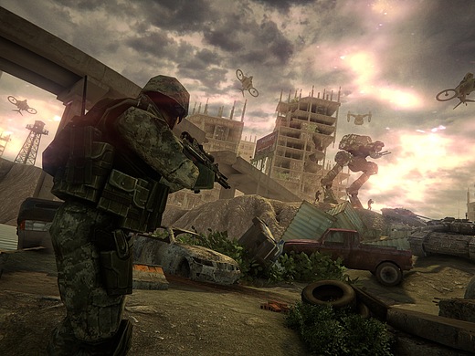 绝境突围 - 游戏场景概念设计