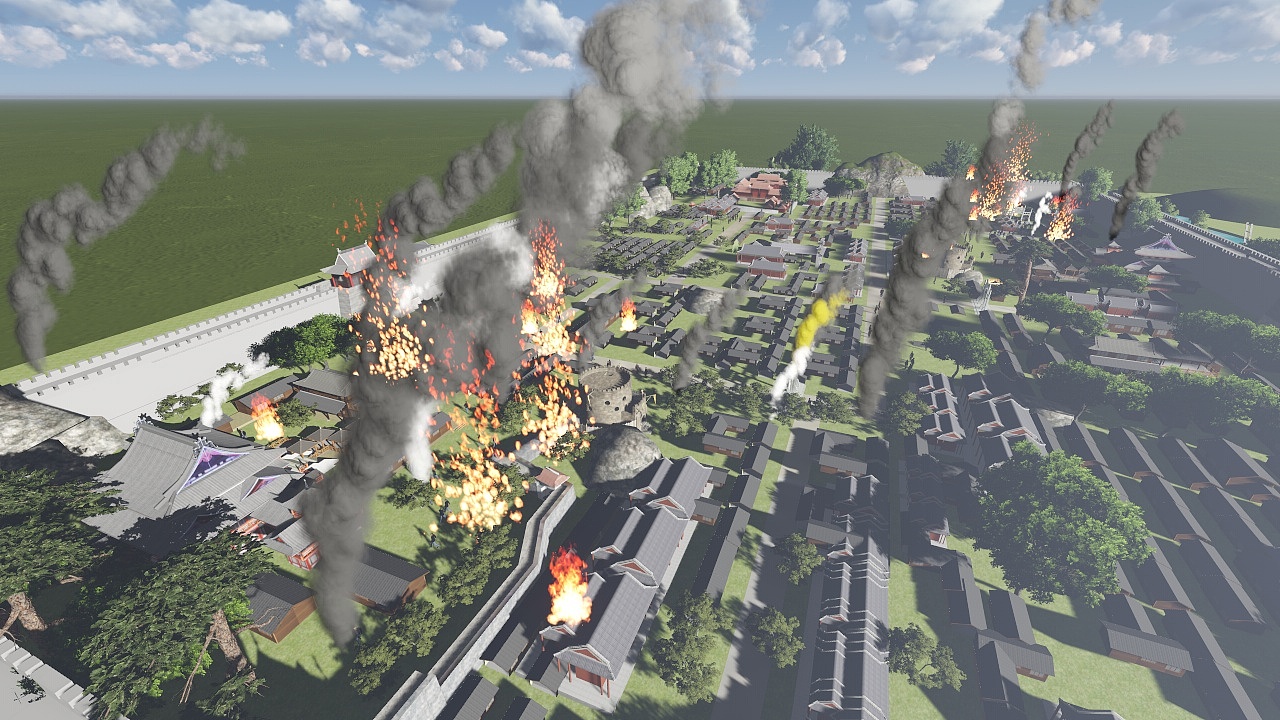 微缩模型战争沙盘设计