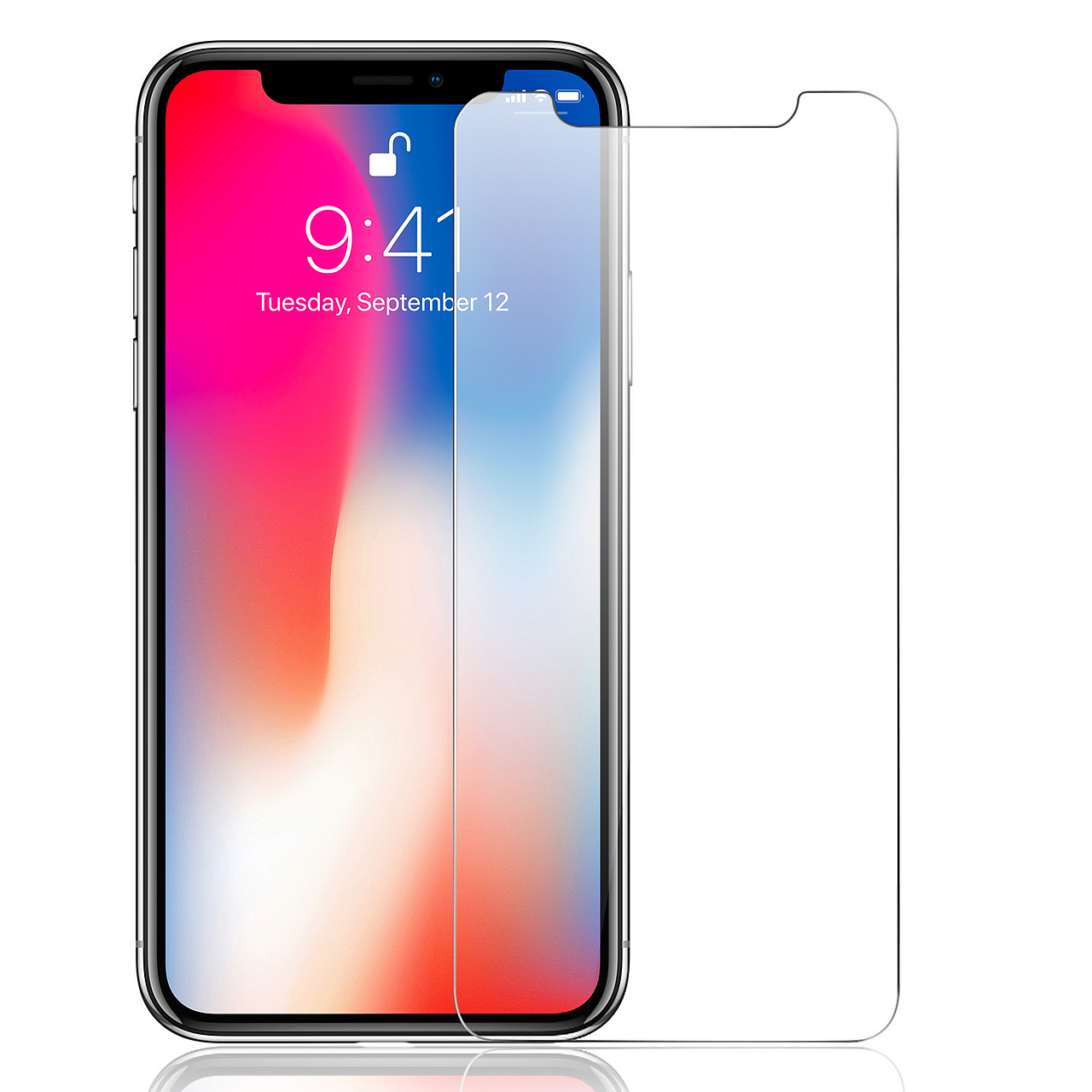 透明钢化膜-iphone X (日本亚马逊)