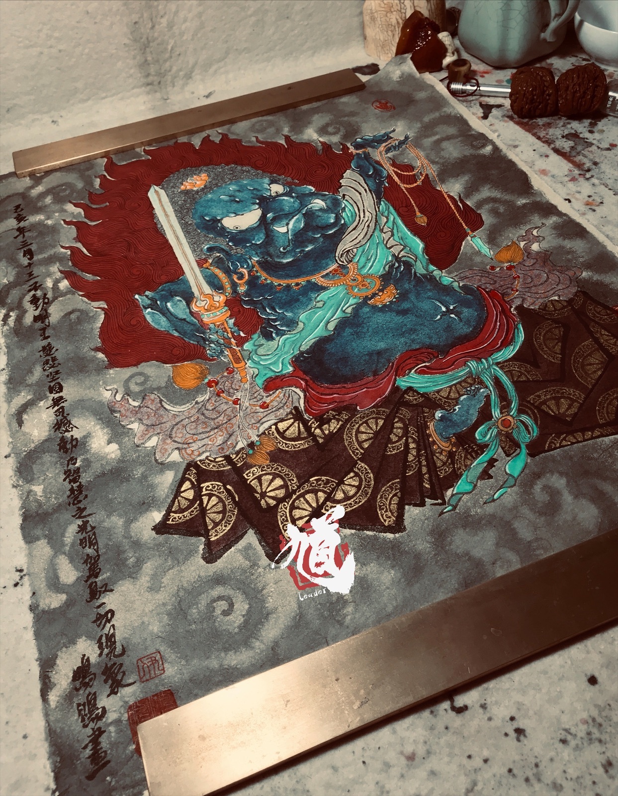 原创《不动明王》