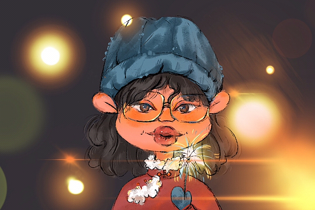 记录一些大头崽子（图ZMzE2NTQ1NjM2） - 商业插画 - 站酷设计师大脸娃娃品牌设计原创素材 - 站酷ZCOOL