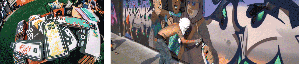 江小白第二届JOY IN BOTTLE国际涂鸦赛事