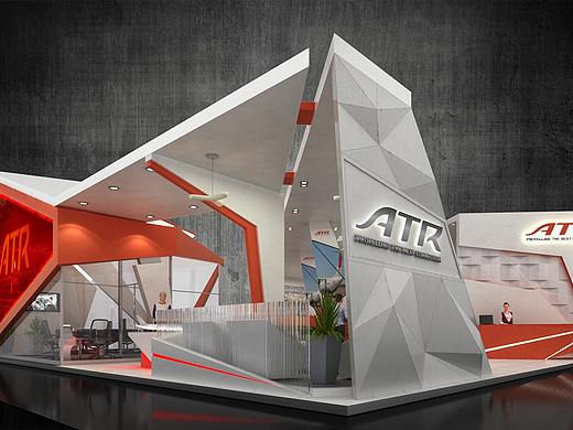 ATR展会设计效果图