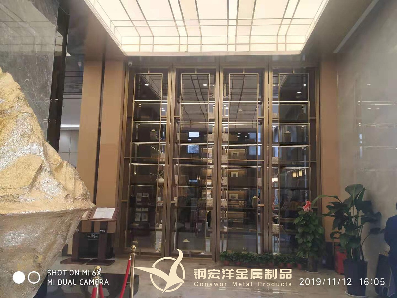 不锈钢售楼部金属制品