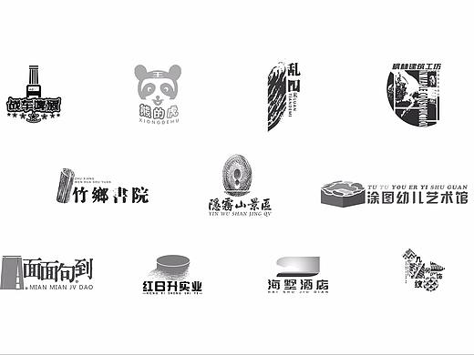 标志习作-随便搜张图设计成logo