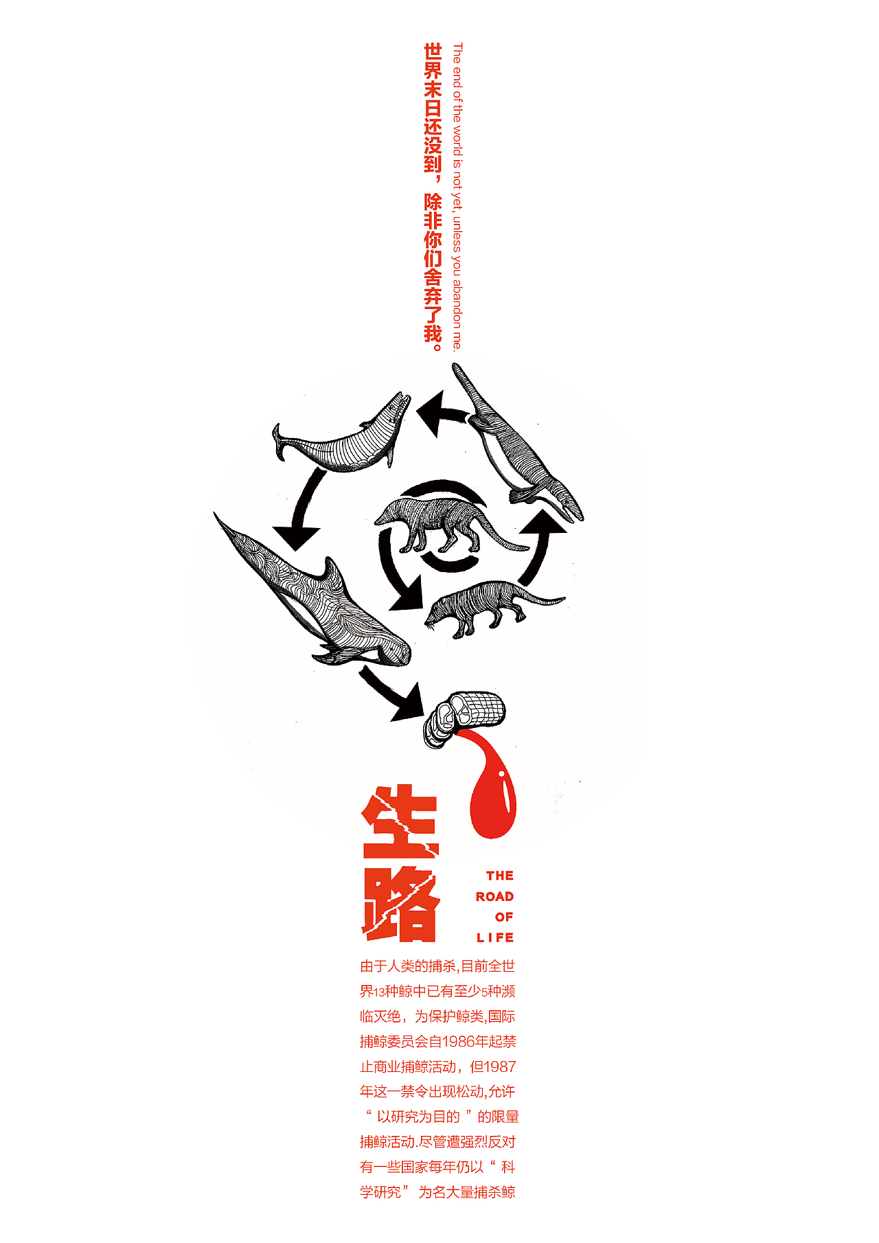 地球守卫者−黑白画公益海报-衣食住行。（图ZNjU0NTM3MDg=） - 海报 - 站酷设计师珍君原创素材 - 站酷ZCOOL