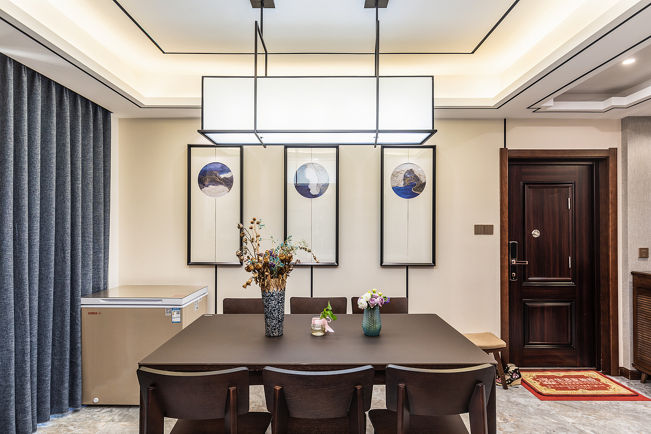 新中式 装饰实景拍摄