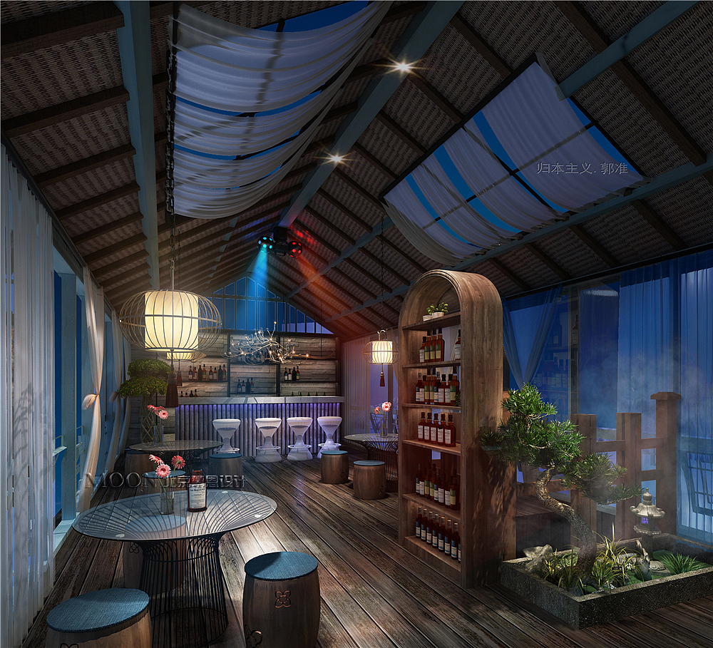 丽江民宿-MOON民宿设计（图ZMTQxNTU4MzQ0） - 建筑设计 - 站酷设计师MOON民宿设计原创素材 - 站酷ZCOOL