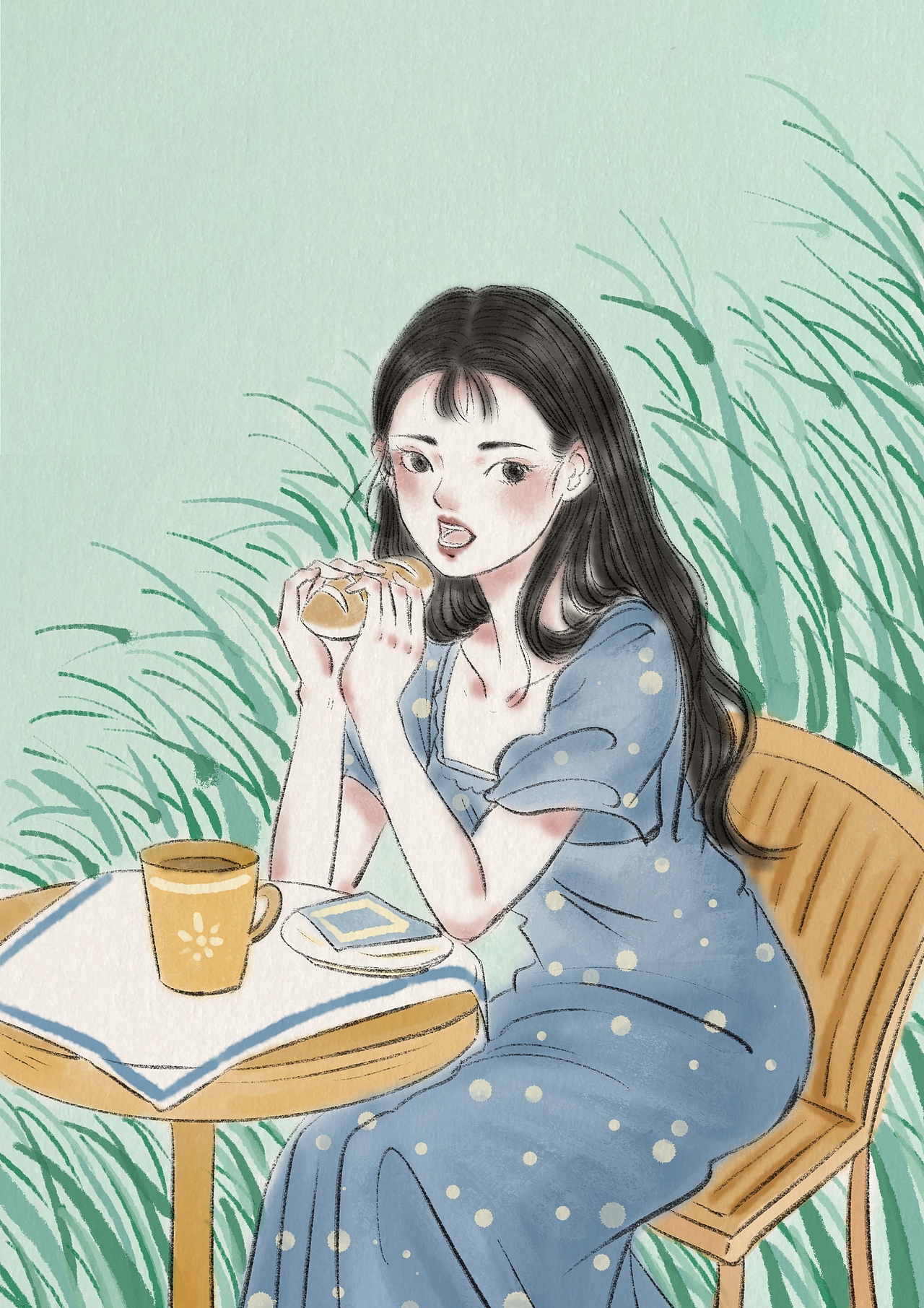 最近画的女孩纸