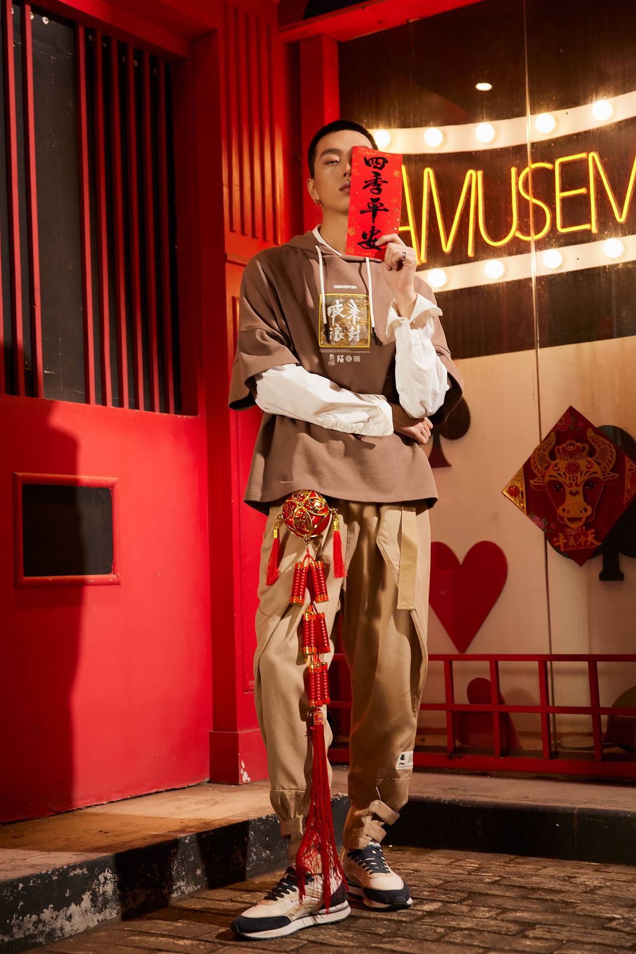 李宁 中国风街拍