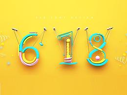 C4D字体及动画