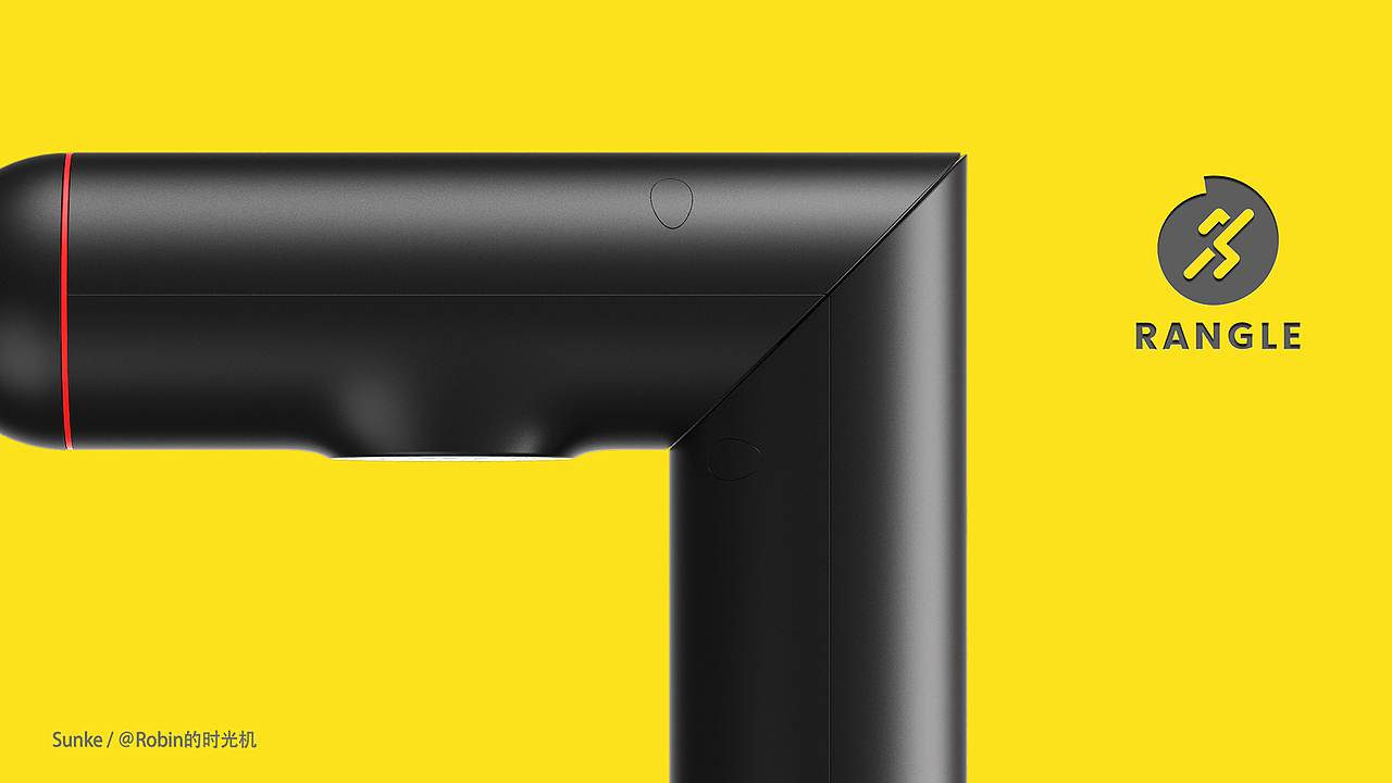 产品表现 | rangle燃歌筋膜枪 三维cg电商产品海报渲染